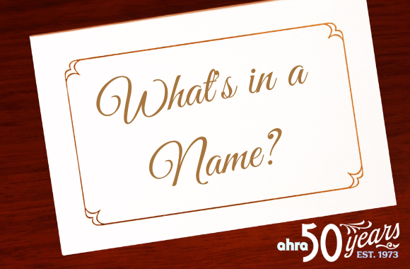 What is in a Name?